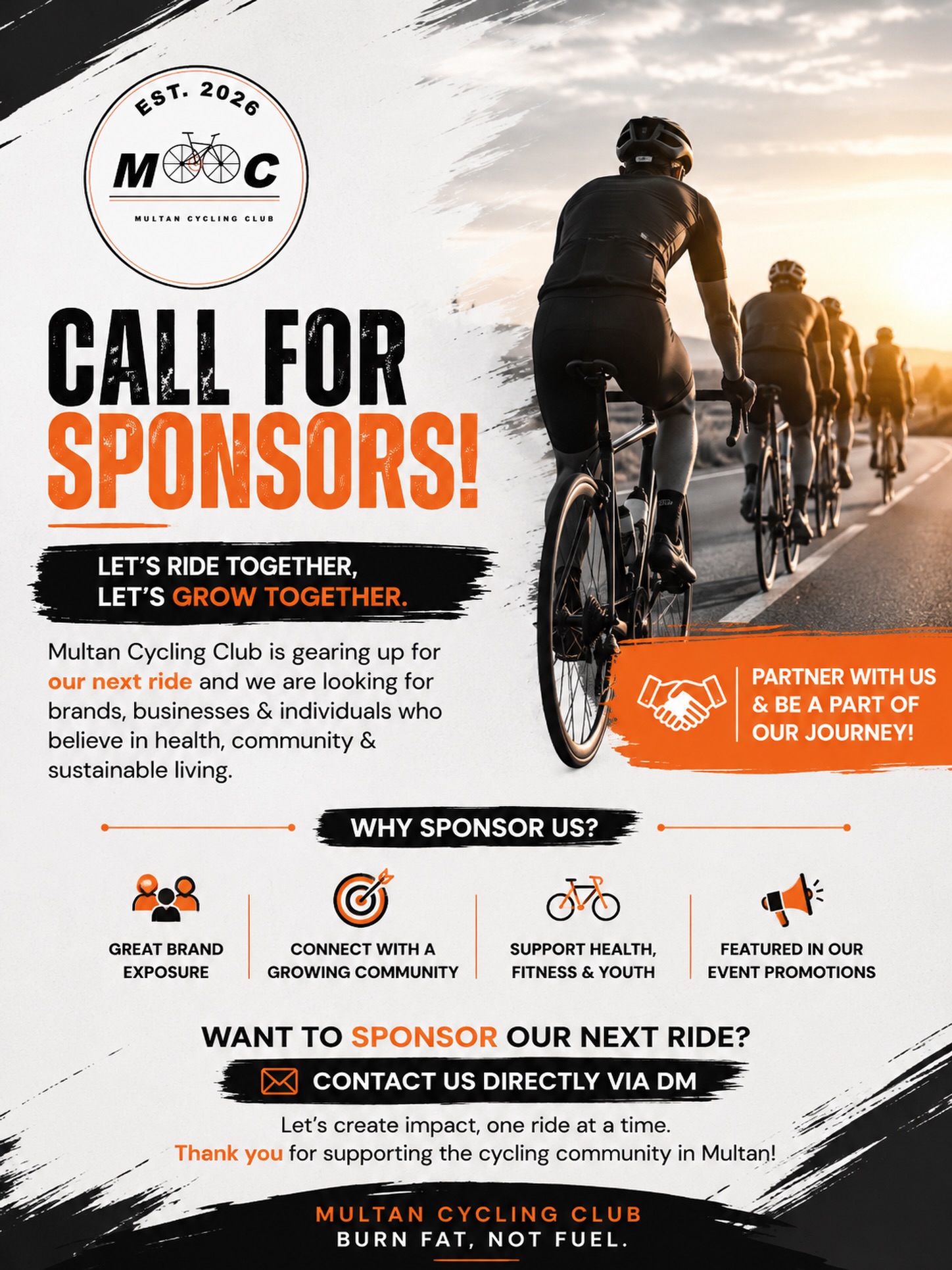 Friend circle & social rides — Multan — Multan Cycling Club